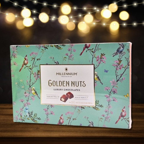 MILLENNIUM GOLDEN NUTS CHOCOLATES 145gr