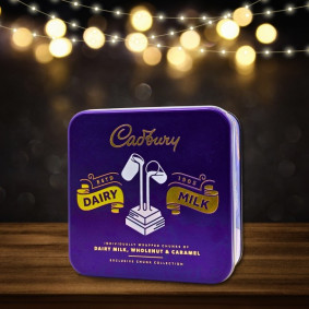 CADBURY DAIRY MILK TIN ASSORTED 360gr