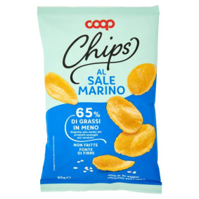 COOP CRISPS SEA SALT 65gr
