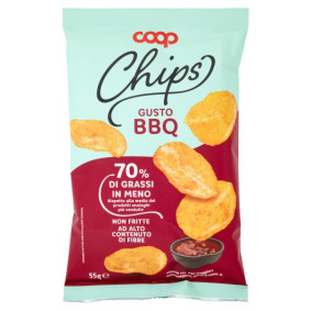 COOP CRISPS BBQ 55gr