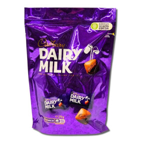 CADBURY DAIRY MILK MINI CHOC BARS 270gr