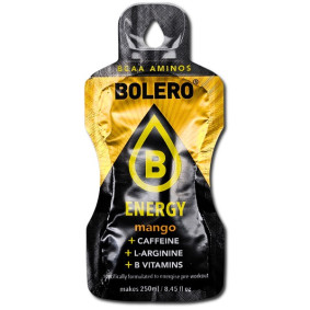 BOLERO POWDER DRINK BOOST ENERGY MANGO 7gr