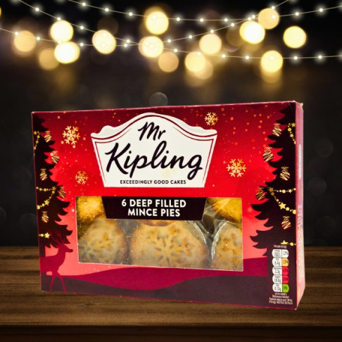 MR KIPLING MINCE PIES X 6