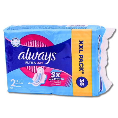 ALWAYS ULTRA DAY 2 SUPER +WINGS  X 36