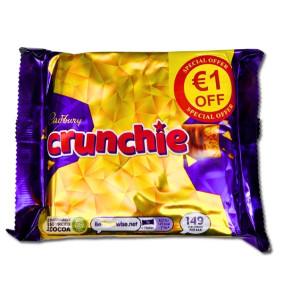CADBURY CRUNCHIE X 4 €1 OFF