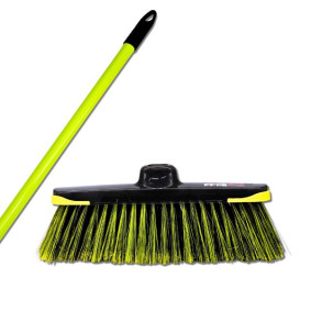 NEON DARK BROOM WITH HANDLE 120cm