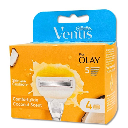 GILLETTE RAZOR REFILLS X 4 OLAY