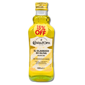 COSTA D`ORO OLIVE OIL 500ml 15% OFF