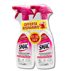 SMAC SGRASSATORE WITH BLEACH 650ml X 2 €1.50