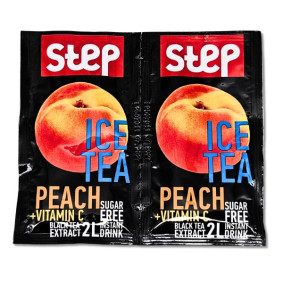 STEP ICE TEA PEACH SUGAR FREE 10GR X 2