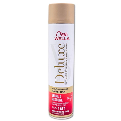 WELLA DELUXE HAIR SPRAY SHINE & RESTORE 4 250ml