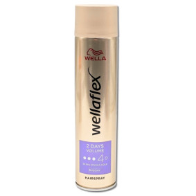 WELLA WELLAFLEX VOLUME 4 HAIR SPRAY 250ml