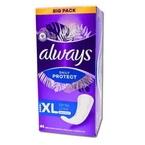 ALWAYS DAILY PROTECT PANTY LINERS X LONG X 44