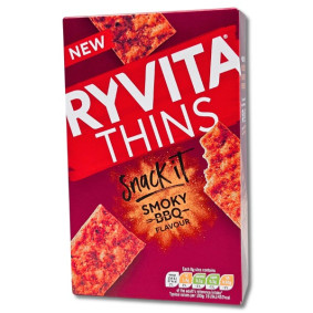RYVITA THINS SMOKY BBQ 125gr RYVITA THINS SMOKY BBQ 125gr