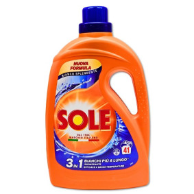 SOLE LAUNDRY LIQUID DETERGENT 41w 1.845ltr