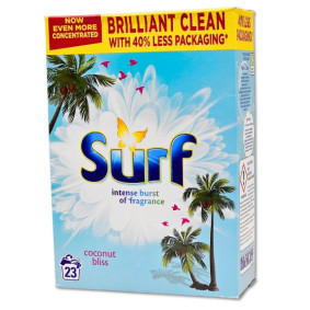 SURF LAUNDRY POWDER COCONUT 23w 1.150kg