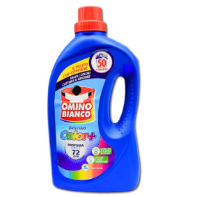 OMINO BIANCO LIQUID LAUNDRY DETERGENT COLOR +  2ltr 50w