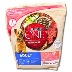 PURINA ONE ADULT  DRY FOOD BEEF 1.5kg