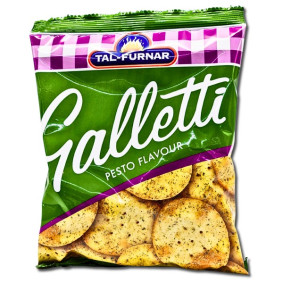 TAL-FURNAR GALLETTI PESTO WATER CRACKERS 70gr TAL-FURNAR GALLETTI PESTO WATER CRACKERS 70gr