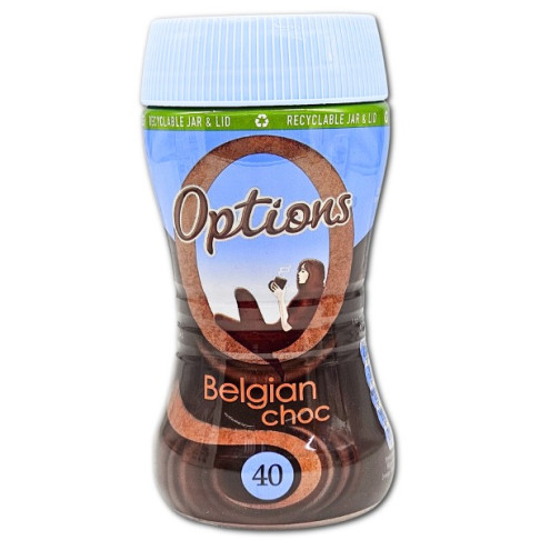 OPTIONS BELGIAN DRINKING CHOCOLATE 220gr