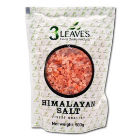 3 LEAVES COARSE HIMALAYAN SALT 500gr