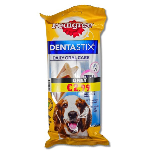 PEDIGREE DENTASTIX  DAILY ORAL CARE 180gr @ 2.99