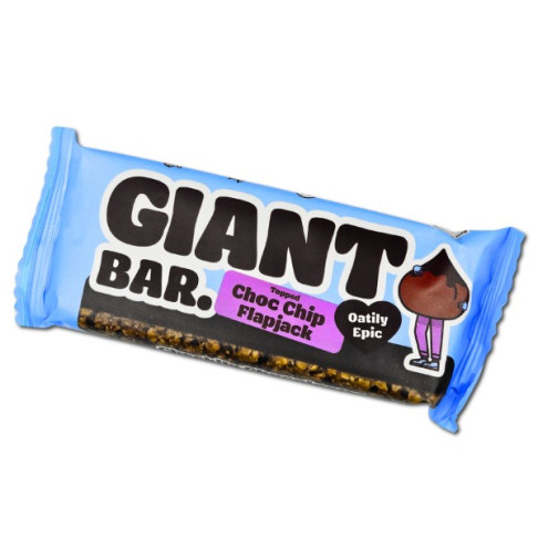GIANT BAR FLAPJACK CHOC CHIP 100gr