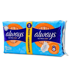 ALWAYS ULTRA 1 NORMAL VALUE PACK X 20