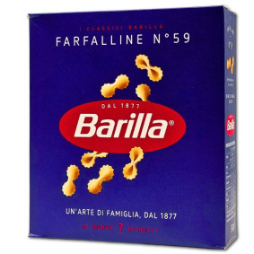 BARILLA PASTA FARFALLINE No 59 500gr