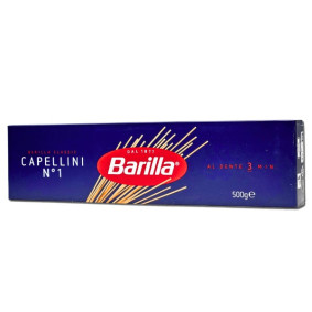 BARILLA PASTA CAPELLINI No1 500gr