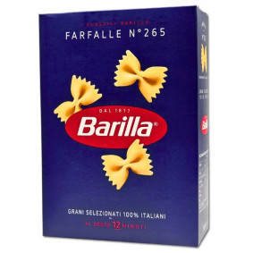 BARILLA PASTA FARFALLE N.265  500gr