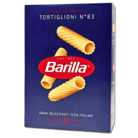 BARILLA PASTA TORTIGLIONI 500gr  (83)