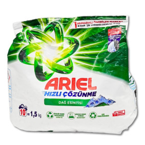 ARIEL LAUNDRY POWDER 1.5kg 10w