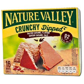 NATURE VALLEY CRUNCHY DIPPED SALTED CARAMEL 8 X 2