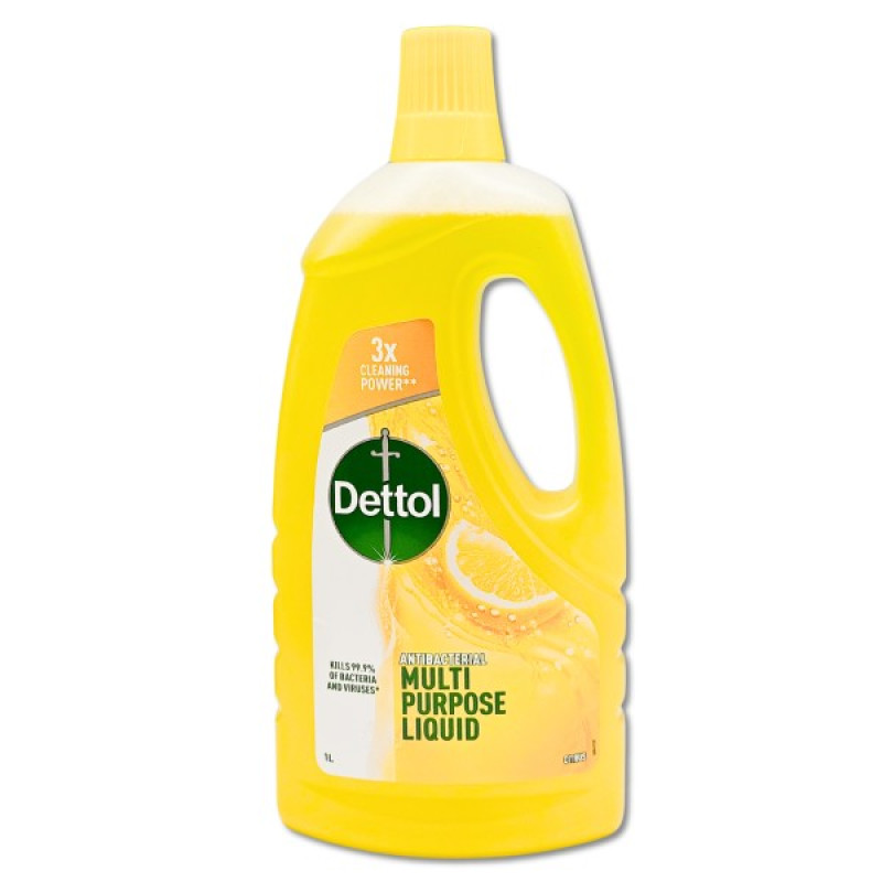 DETTOL MULTI PURPOSE CLEANER POWER & FRESH CITRUS FLOOR DETERGENT 1ltr