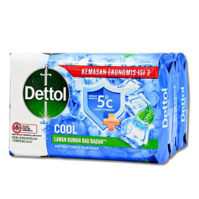 DETTOL SOAP BARS COOL X 3