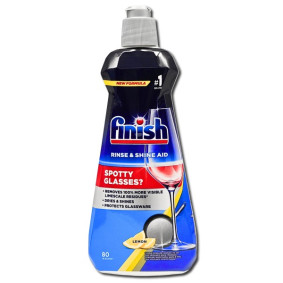 FINISH POWER BALL RINSE & SHINE LEMON SPARKLE 400ml