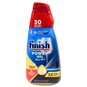 FINISH POWER GEL ALL IN 1 LEMON 600ML