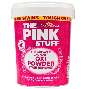 THE PINK STUFF STAIN REMOVER OXI POWDER COLOURS 1kg