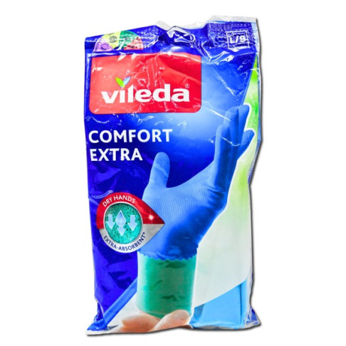 VILEDA COMFORT EXTRA GLOVES LARGE SIZE
