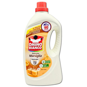 OMINO BIANCO LIQUID LAUNDRY DETERGENT MARSIGLIA 2.4ltr 60w