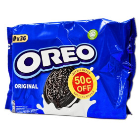 OREO BISCUITS ORIGINAL 396g50c OFF