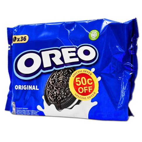 OREO BISCUITS ORIGINAL 396g50c OFF