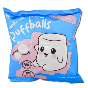PUFFBALLS SNACKS MARSHMALLOW 30gr PUFFBALLS SNACKS MARSHMALLOW 30gr