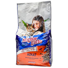 MIGLIOR GATTO CROC SALMONE ARINGHE 2 KG