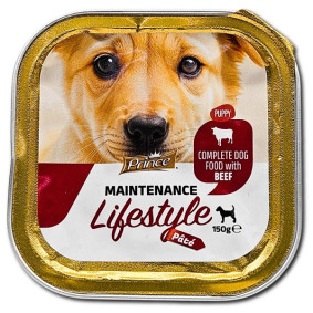 PRINCE PUPPY PATE TRAY BEEF 150 GR