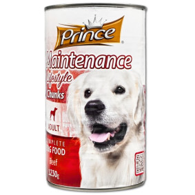 PRINCE MAINTENANCE DOG FOOD BEEF 1230 GR