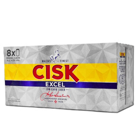 CISK EXCEL LAGER BEER 33cl 7+1 FREE CISK EXCEL LAGER BEER 33cl 7+1 FREE