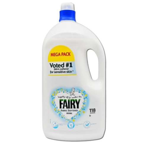 FAIRY FABRIC SOFTENER ORIGINAL 118w 3.894ltr