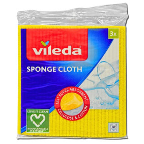 VILEDA SPONGE CLOTH X3